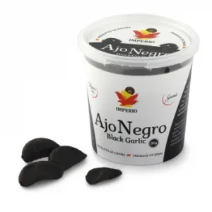 Ajo Negro Pelado en Tarrina 85 G
