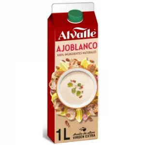 Ajoblanco con Aceite de Oliva Virgen Extra Alvalle 1 L.