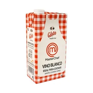 AL Gusto Vino Blanco para Cocinar al Gusto Masterchef Brik de 1 L. 1000 ML