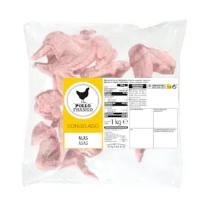 Alas de Pollo Congeladas 1 KG