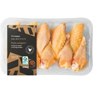 Alas Partidas de Pollo Campero Peso Aproximado  el Corte Ingles Selection 500 G