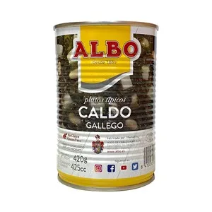 Albo Caldo Gallego con Grelos, Patata y Alubias 420 G. 425 G