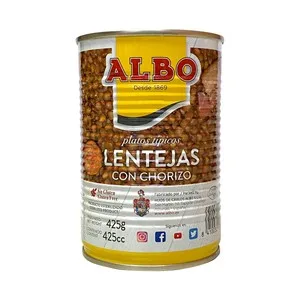 Lentejas con Chorizo 350 Gr