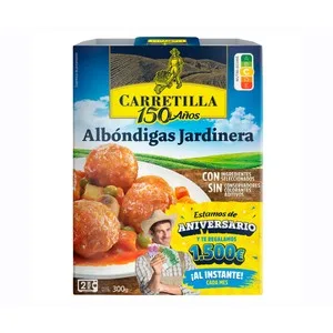 Carretilla Albóndigas a la Jardinera 275 G. 300 G