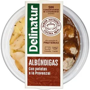 Albóndigas con Patatas a Lo Provenzal 300 Gr