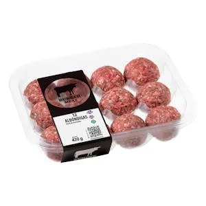 Albóndigas de Vacuno 0.42 KG