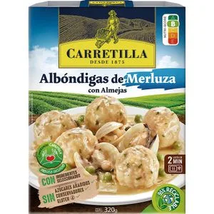 Albóndigas de Merluza con Almejas 320 Gr