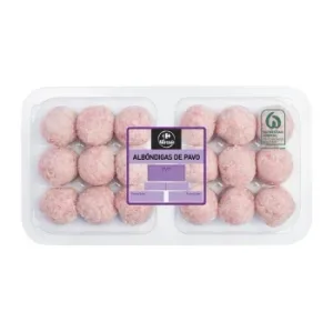 Albóndigas de Pavo Carrefour 375 G