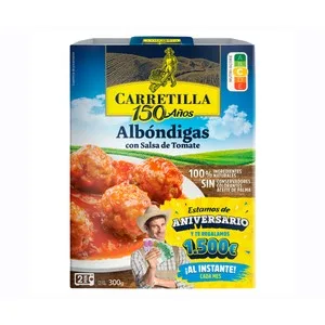 Carretilla Albóndigas Estilo Casero 250 G. 300 G