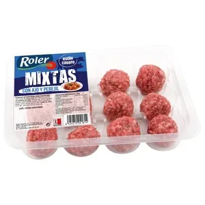Albóndigas Mixtas Estilo Casero (cerdo - Vacuno) con Ajo y Perejil Roler 12 Uds. 400 G