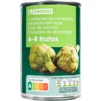 Alcachofa 6/8 Frutos Eroski, Lata 240 G