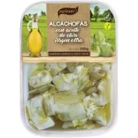 Alcachofa con Aceite de Oliva V. Extra Surinver, Tarrina 250 G