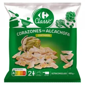 Alcachofa Cortada Carrefour Classic 400 G.