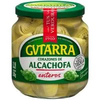 Alcachofa Entera Extra 12-16 Frutos Gvtarra, Frasco 530 G