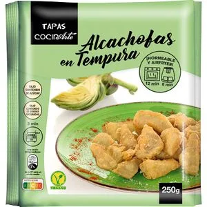 Alcachofas en Tempura 250 Gr