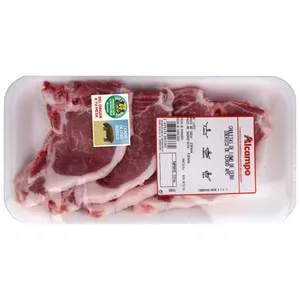 Alcampo Cultivamos LO Bueno Chuletas de Lomo de Cebo Ibérico de Cerdo , Especiales Plancha, Barbacoa o Freir 300 G
