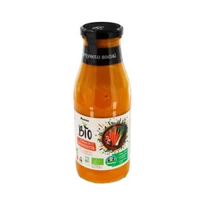 Alcampo Cultivamos LO Bueno Ecológico Bio Crema de Zanahoria con Puerro y Jengibre de Origen Ecológicos Bote 500 Ml.