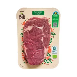 Alcampo Cultivamos LO Bueno Ecológico Entrecot de Ternera Ecológica, Especial Plancha o Barbacoa 187.5 G