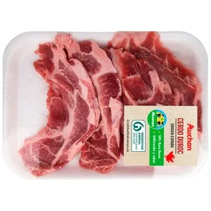 Alcampo Cultivamos LO Bueno Filetes de Aguja de Cerdo Raza Duroc. 225 G