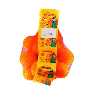 Alcampo Cultivamos LO Bueno Naranja, Malla 4 Kg. 4000 G