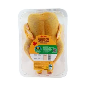 Alcampo Cultivamos LO Bueno  Pollo Certificado Limpio y Entero Bandeja. 1500 G