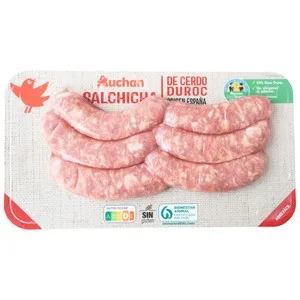 Alcampo Cultivamos LO Bueno Salchichas Cerdo Duroc  270 G.