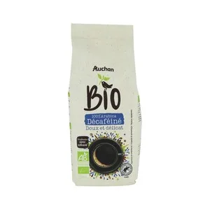 Alcampo Ecológico Café Molido Descafeinado 100 % Arábica 250 G.
