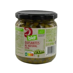 Alcampo Ecológico Guisantes al Natural Alcampo Ecológico Frasco de 215 G.