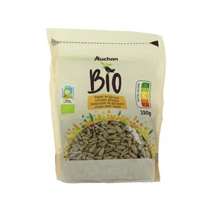 Alcampo Ecológico Pipas de Girasol Ecológicas, Crudas y Peladas 150 G.