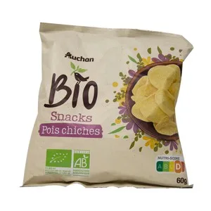 Alcampo Ecológico Snack de Garbanzos Ecológico Alcampo Ecologico 60 G.