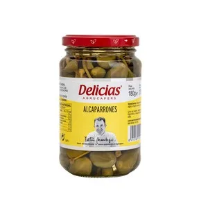 Delicias Alcaparrones Finos Delicias 180 G.
