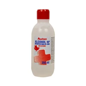 Producto Alcampo Alcohol 96º (antiséptico para Piel Sana) Producto Alcampo 250 Ml.