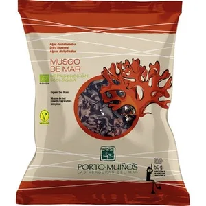 Algas Deshidratadas Ecológicas Musgo de Mar  Porto Muiños 50 G
