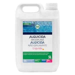 Alguicida sin Espuma Líquido Bosque Verde para Piscina 5 L