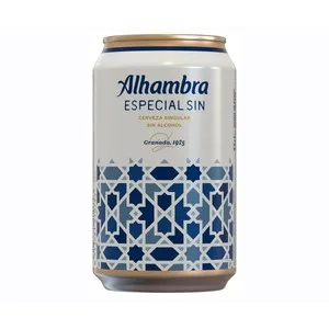 Alhambra Cerveza sin Alcohol Lata de 33 Centilitros 330 ML