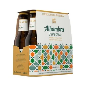 Alhambra Especial Cerveza Botella 6 X 25 Cl. 1500 ML