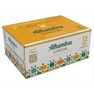 Alhambra Especial Cerveza Pack 12 Uds. X 33 Cl. 3960 ML