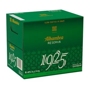 Alhambra Reserva 1925 Cerveza Botella 12 Uds. X 33 Cl. 3960 ML