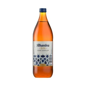 Alhambra sin Lager Singular Cerveza sin Alcohol 1 L. 1000 ML
