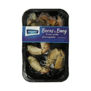 Aligator Bocas de Buey de Mar Cocidas y Ultracongeladas Aligator 250 G.