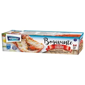 Aligator Bogavante Americano Cocido y Congelado, con Certifiación MSC Aligator 350 G.