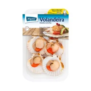 Aligator Volanderia Ultracongelada con 1/2 Concha Aligator 200 G (p.e).