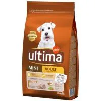 Alimento de Pollo para Perro Mini Adulto Ultima, Saco 1,5 Kg