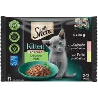 Alimento Húmedo para Gatito Kitten Sheba, Sobres 340 G