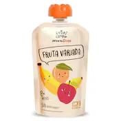 Alimento Infantil con Puré de Fruta Variada Dia Fruticampo Bolsa 100 G