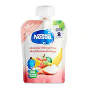 Alimento Infantil con Puré de Manzana, Plátano y Fresa Nestlé Naturnes 90 G