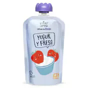 Alimento Infantil Lácteo con Puré de Fresa Dia Fruticampo Bolsa 100 G