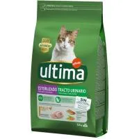 Alimento para Gato Esterilizado T. Urinario Ultima, Saco 1,5 Kg