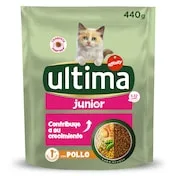 Alimento para Gatos Junior con Pollo Ultima 440 G