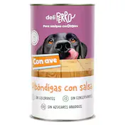 Alimento para Perros Albóndigas con Salsa de Ave Deliperro de Dia Lata 1.2 Kg
